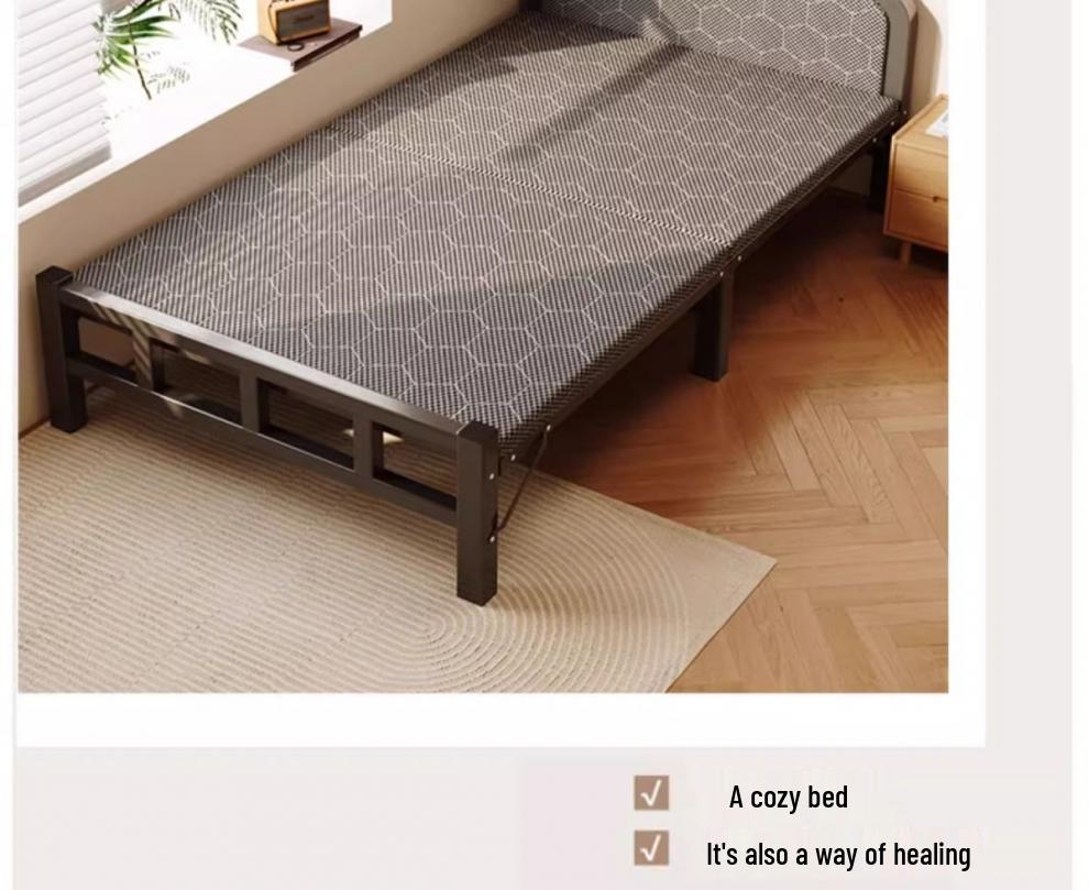 Portable Folding Recliner: Multi-Functional Single Bed for Home, Office, or Camping