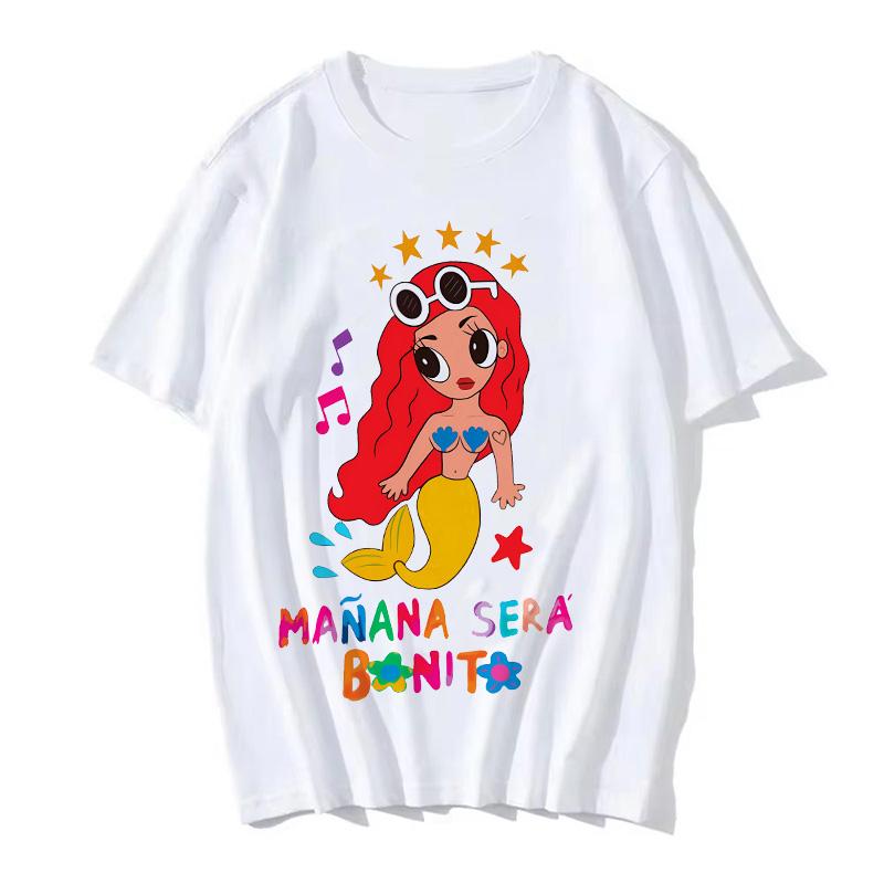 Tshirt Tomorrow Sera Nice Karol G Tee Women Comic Y2K Streetwear Top Female 2000s T-shirt Harajuku Anime Clothing T Shirt