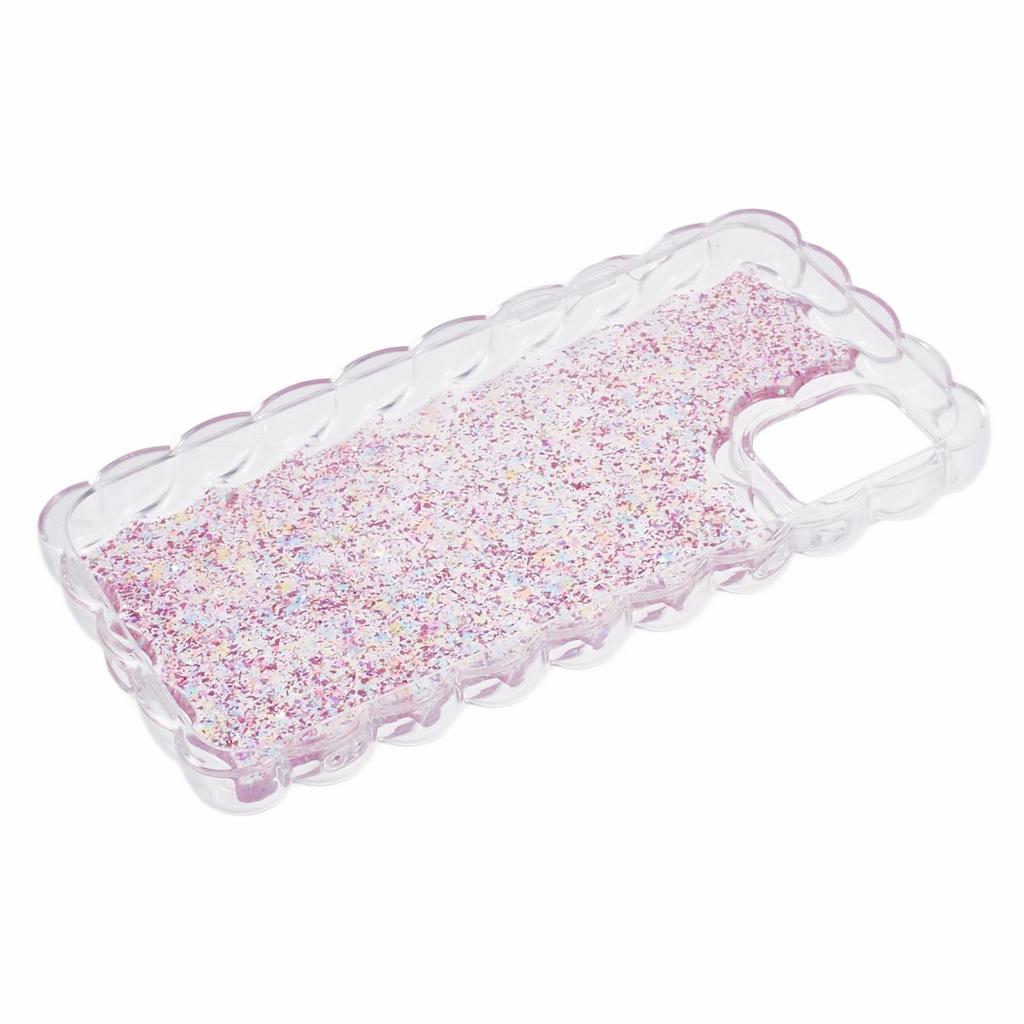 JTW Series for iPhone 12/12 Pro Case Twisted Edges Glitter Sequins Epoxy Phone Cover