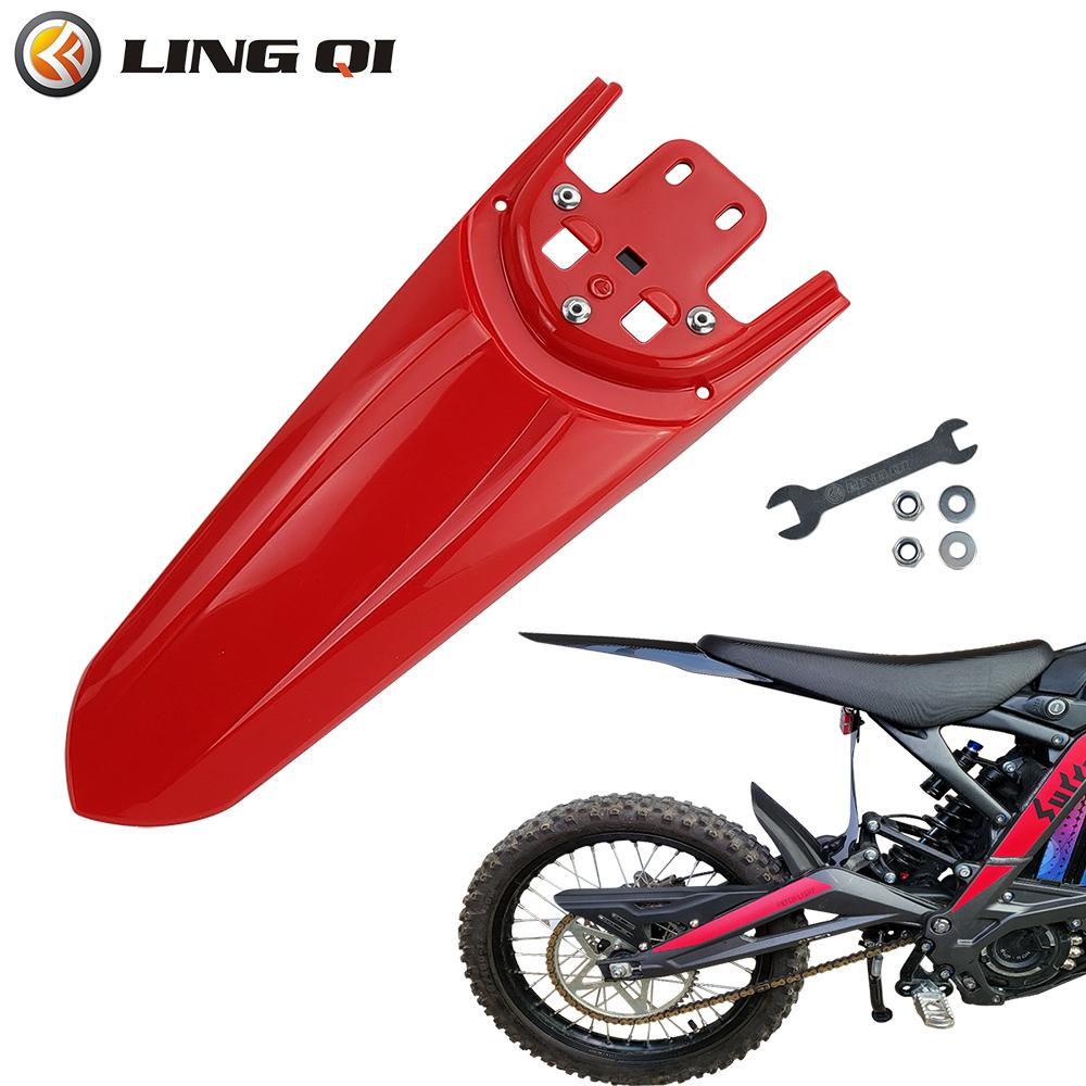 Second-Generation Longer Rear Fender Fit To Sur Ron Light Bee X and S. Streamlined Dirt Pit Mudguard Tail Guard for