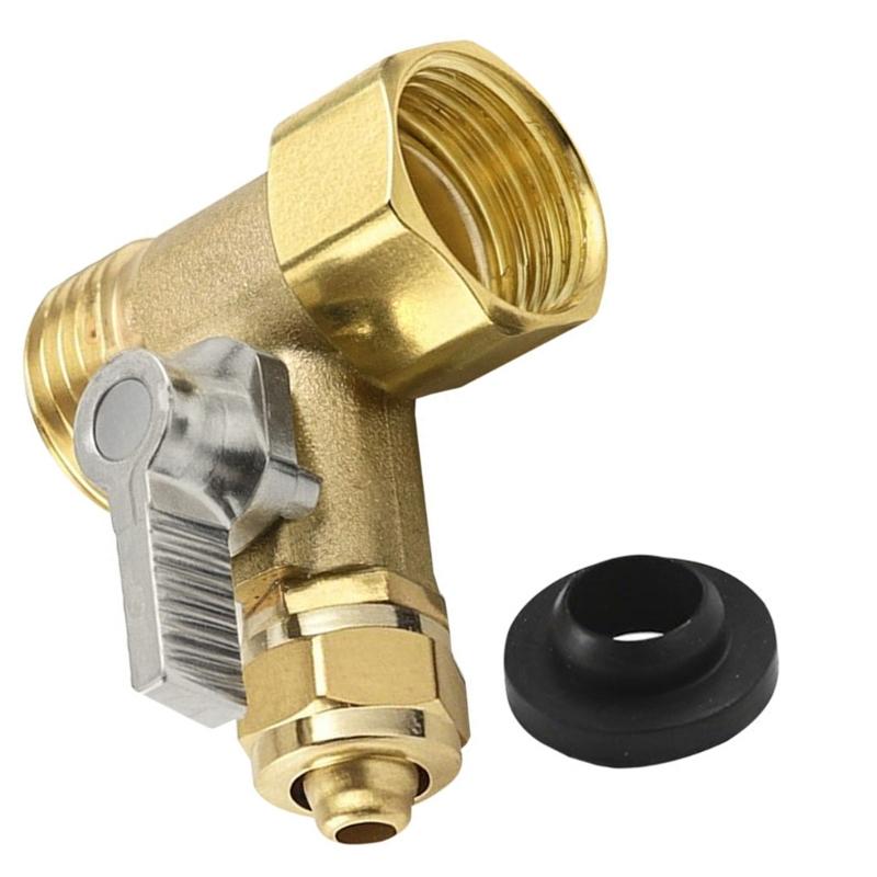 Brass Triple Port Water Valves with Seamless Connection 3/4inch Thread for Precise Flows Adjustment In Plumbing Systems