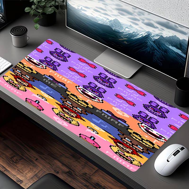 Ποντικοουαλί Five Nights at Freddy's, για Πληκτρολόγιο Pad Laptop PC Mat για Γραφείο Οικιακή Χρήση, Διακόσμηση Γραφείου, Τέλειο Δώρο Γενεθλίων για Παίκτες