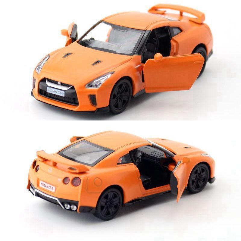 Simulation Alloy Gtr Sports Car Model Kid Toy For Collection Display And