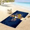Fierce Panther Clawing Design Patterned beach towel quick dry perfect for travel outdoor sports jogging the beach and swimming