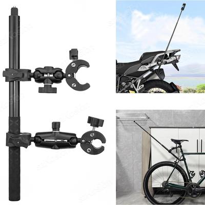 Pour Insta360 X3 X4 Moto Vélo Perche à Selfie Panoramique Monopode Support Guidon Support Pour GoPro 13 12 11 10 Accessoire DJI