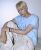 Eontaiteulseoul Untitled Layered Crop Short Sleeve Blue