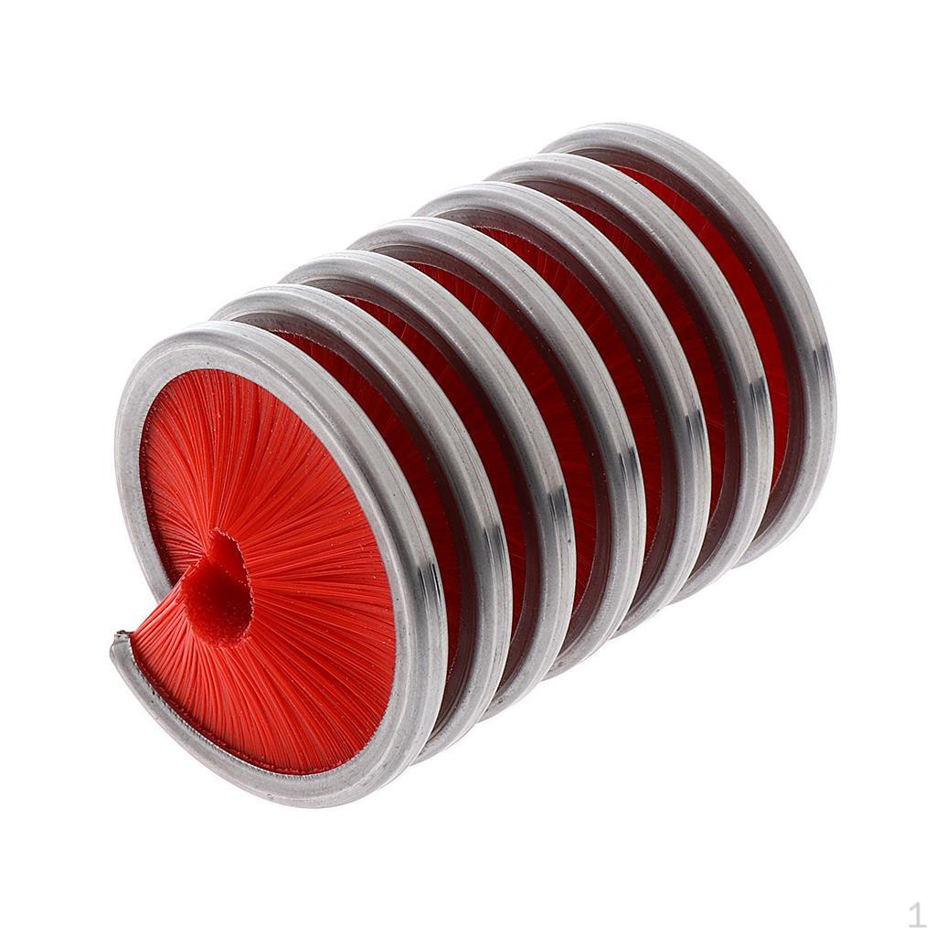 Outdoor Rock Climbing Rope Brush Caving Arborist Cord Cleaning Equipment 6x5x1.1cm