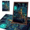 Full Round Diamond Painting The Psychedelic Castle Art Rhinestone Picture Mosaic DIY 5D Cross Stitch Embroidery Home Decoration