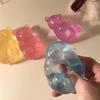 Colorful Dumpling-Shaped Stress Relief Balls Reusable Low Elasticity Decompression Toys Plastic Stress Balls For Relief