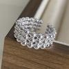 Xiaomi 925 Sterling Silver Rings for Women Couple Minimalist Handmade Simple Wide Heavy Ball Ring Party Jewelry Gift Prevent Allergy