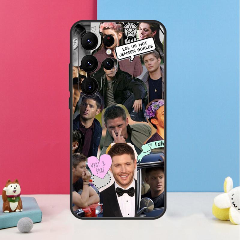 Supernatural Jensen Ackles Case For Samsung Galaxy S25 S24 S20 S21 S22 S23 Ultra S9 S10 Plus S25 FE Back Cover Shell