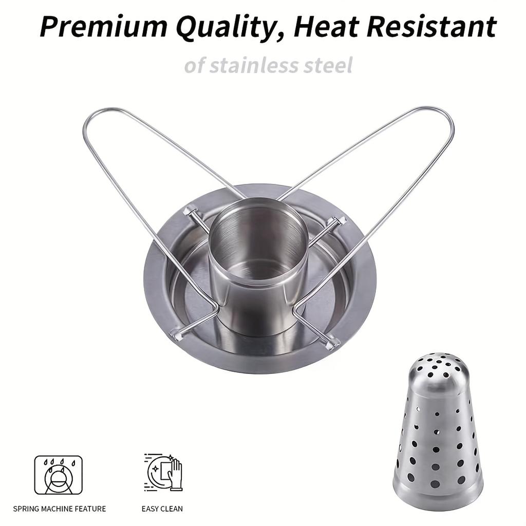 Beer Can Chicken Holder with Brush for Grill and Smoker, Premium Grade Stainless Steel Chicken Holder, Poultry roasters