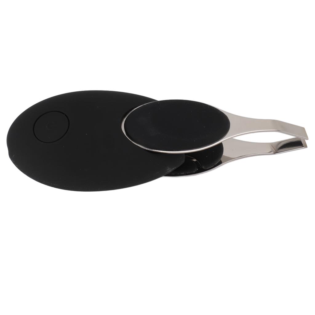 Pęseta do brwi z wizualizacją Ładowanie USB Narzędzie do depilacji Klips do brwi z kamerą do włosów na twarzy i ciele Czarny