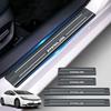 HUDIY Prius 60 Series Stainless Steel Scuff Side Step Door Scuff Luggage Step Covers with and Set Laser Compatible with Prius 60 Series 2023 Includes