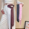 Stripe Striped Tie Korean JK Ties Temperament Belt Accessories  Daily