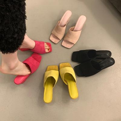 Frauen High Heels Hausschuhe Sommer Neue Mode Offene spitze Keil Sandalen Frau Rutschfeste Strand Schuhe Weibliche Sexy hochhackigen Sandalen