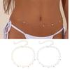 Women's Waist Chain Sexy Double Thin Chain Charming Butterfly Belly Chain Summer Beach Bikini Body Jewelry