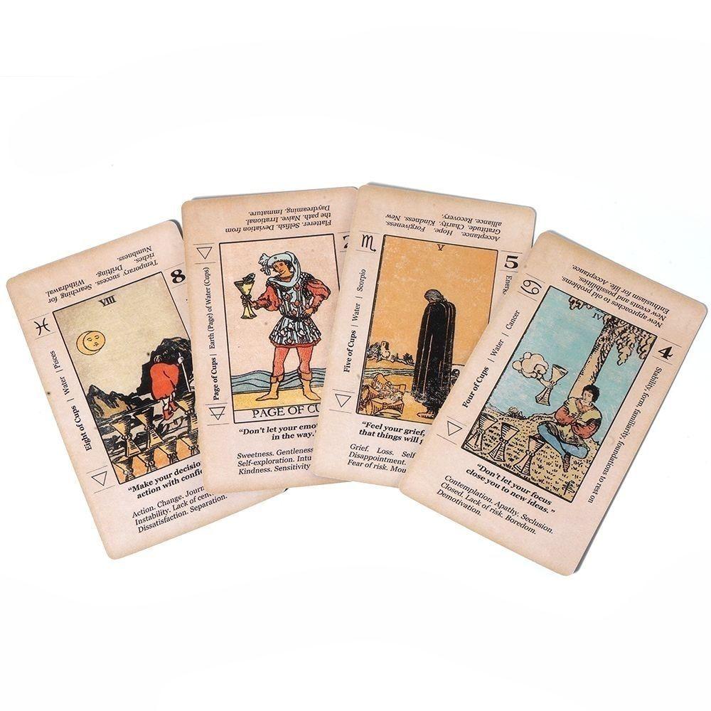 10.3*6cm Meaning Tarot