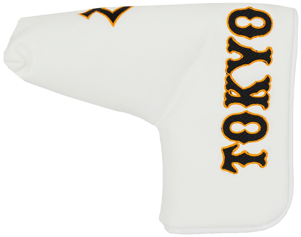 

LEZAX Yomiuri Giants Golf Putter Cover for Blades and Mallets, White, YGPC-4859