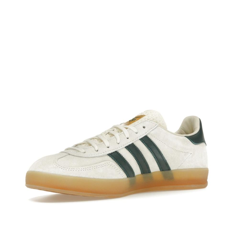 Adidas Gazelle Indoor Cream White Green Gum Unisex Sneakers Collegiate-Green IH7502