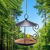 Hummingbird Feeder with Large Nectar Container and Small Slot for Birds Suitable for Outdoor For Garden Placement