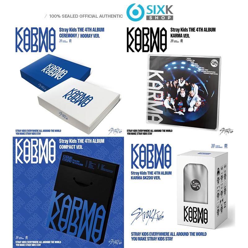 [Pre-order] Stray Kids - the 4th Album [KARMA] SET 5EA