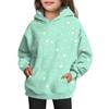 Girls' Hooded Tie-Dye Sweatshirt - Pullover Print Top