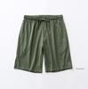 Men's Casual Summer Cotton Drawstring Shorts - Breathable, Loose-Fit Outdoor Wear