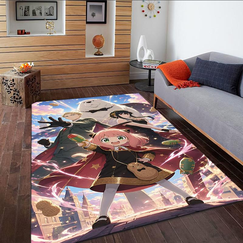 Fantasy Battle Anya  Carpet, Kitchen Rugs, Yoga Mat, Non-Slip Mats, Rug for Bathroom, Living Room Bedroom, Camping Rugs Christmas Gift