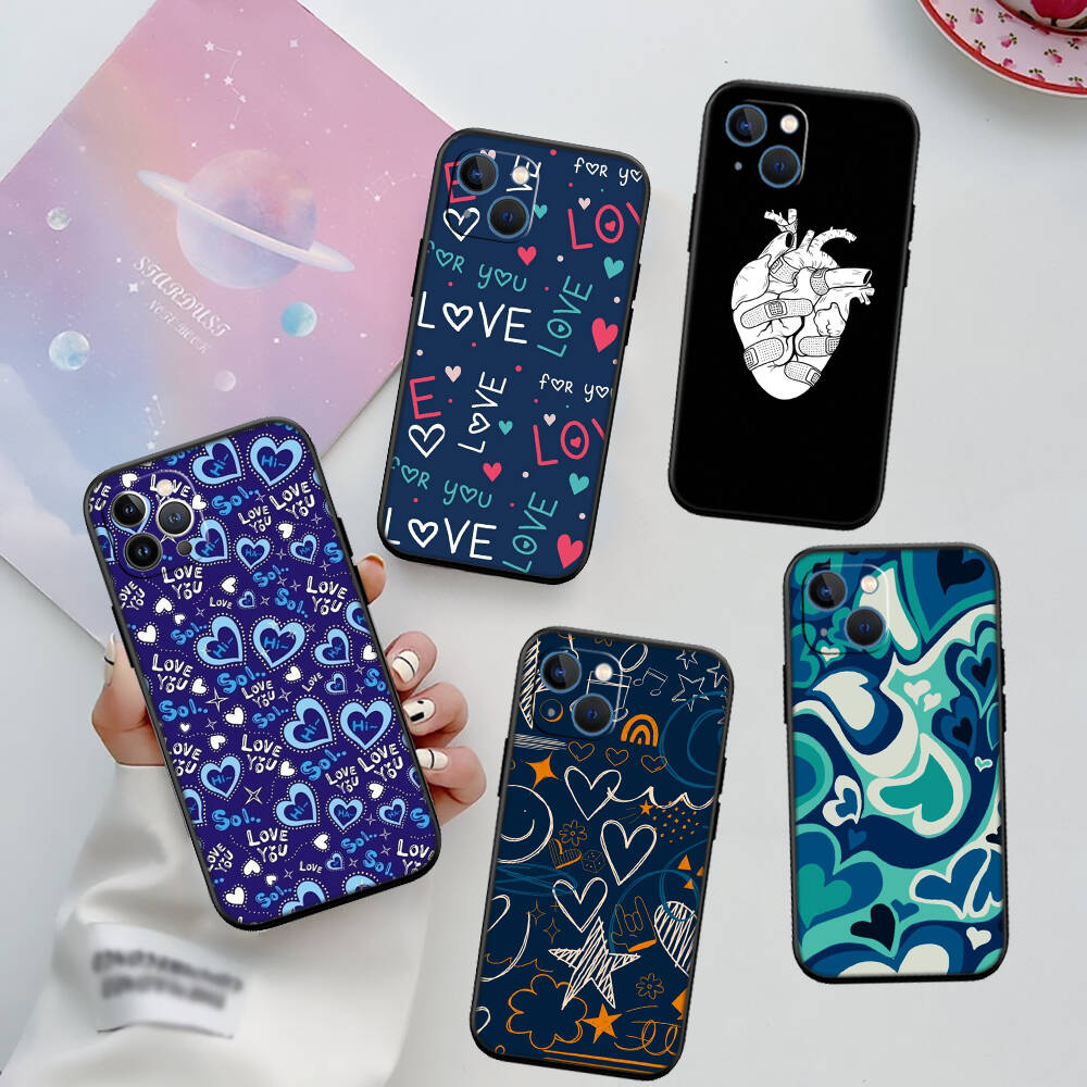 Calm Heart Neue Handyhülle für Redmi Note 8 9 10 11 11S 10C 10X 10A 10T 9A 9C 9T 9S 8T Pro Max Plus Prime