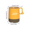 Camping Cup Non-Slip Grip Large Capacity With Lid Outdoor Camping Mugs Coffee Cups For Travel Hiking Backpacking Fishing