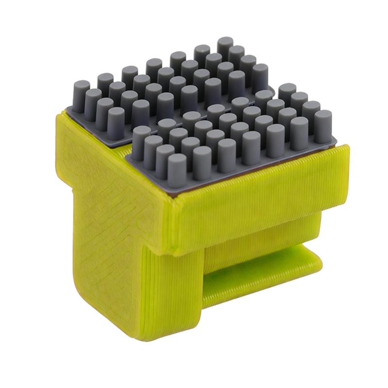 Обновленный для S1 Сопло для очистки сопла хотенда Силиконовая щетка Аксессуары для легкого обслуживания хотенда 3D-принтера светло-зеленый