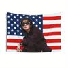 Arazzo Bandiera Americana Hyunjin SKZ Kpop Banner per Concerto Tessuto Morbido Appeso a Parete per Stanza dei Fan Decorazione Collezione