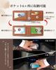 Pass Holds 5 Genuine Leather Thin Can Hold 2 IC Comes with For Commuting to Work or School [LuoLuo] Men's Case, Cards, D-Ring, Butterfly, Cards,
