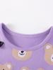 Summer Short Sleeve Girls' Cartoon Set - European American Style