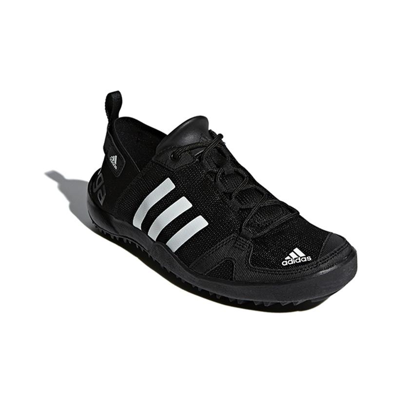 adidas Climacool Daroga Two 13 Profesjonalna Tkanina Siateczkowa Skóra Syntetyczna Oddychające Niskie Buty do Biegania Trampki Unisex Czarne Białe Q21031