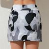 Women's Fashion Camouflage Print Athletic Skort with Pockets Running Tennis Golf Gym Sports Workout Skirt