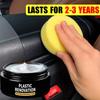 2-in-1 Car Plastic & Rubber Restorer Cream | Scratch Remover & Shine Restorer | Anti-Fading Long-Lasting Protection For Car Inte