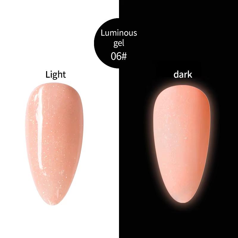 

JTING New Trend Съемный 6-цветный светящийся гель для ногтей УФ-светодиодный светящийся в темноте набор лаков для ногтей производитель товаров для нейл-арта