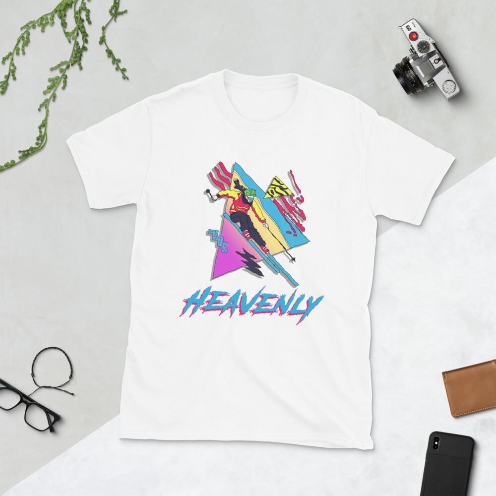 Ski shirt, Tahoe Shirt, Tahoe Gift Skiing Heavenly Short-Sleeve Unisex T-Shirt L