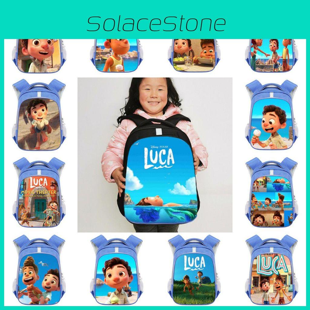 Lebendiger Luca Alberto Rucksack 3D-Druck mit reflektierendem Streifen für Kinder und Schüler