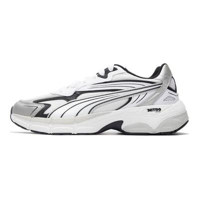Teveris Nitro Noughties - Baskets Unisexe Gris Plume Noir 388920-10