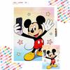 Diamond Painting Handmade Diy Mosaic Mickey Mouse Taking Selfie Cartoon Character Rhinestone Kit Home Decoration Gift