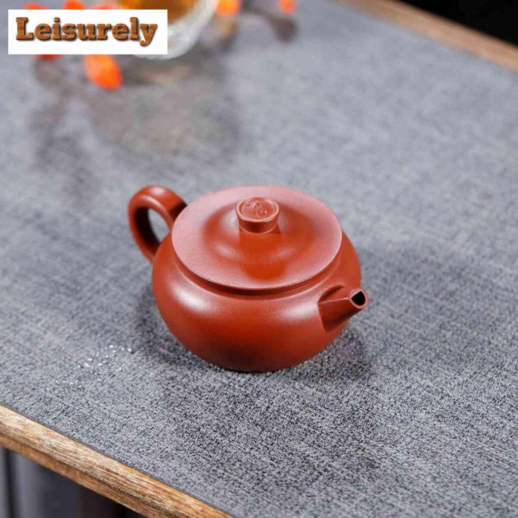 100ml Traditional Yixing Purple Clay Teapots Handmade Eight Trigram Pot Raw Ore Dahongpao Mud Kettle Chinese Zisha Tea Set Cafes