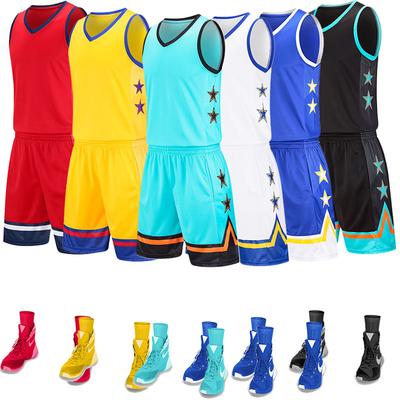 Basketball Suit Men'S Game Uniform Children'S Training Uniform Student Sports Vest Summer Team Ball Clothing Women'S