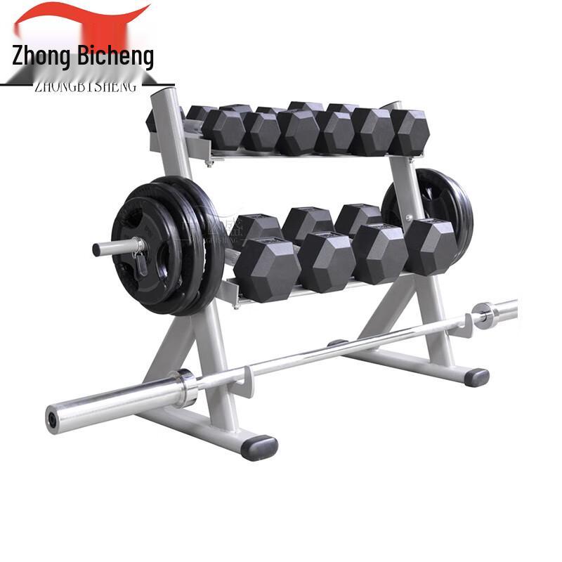 Professional Double-Layer Dumbbell Storage Rack