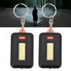 2Pcs Mini Emergency Light Portable Pocket Key Chain Flashlight for Outdoor Cycling Fishing