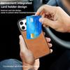 Luxury Leather Case For iPhone 16 Pro Max 17 16E 15 14 13 12 Mini 11 Pro XR X XS Max 7 8 Plus SE 3 Card Slot Mobile Phone Cover