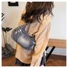 Denim Bag Women's Large-capacity New Summer Casual Niche Shoulder Messenger Bag Commuter Dumpling Bag