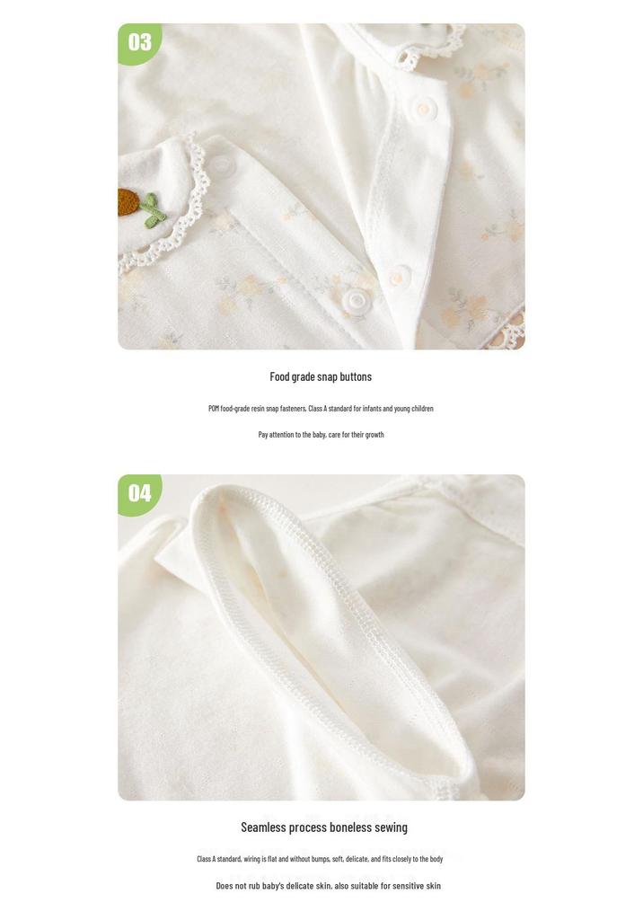 Dream Garden Unisex Summer Cotton Baby Bodysuit - Newborn & Toddler Outfit